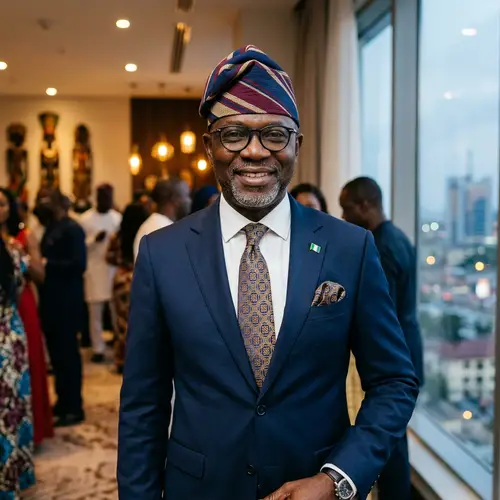 Elegant Yoruba Fila Style for African Men