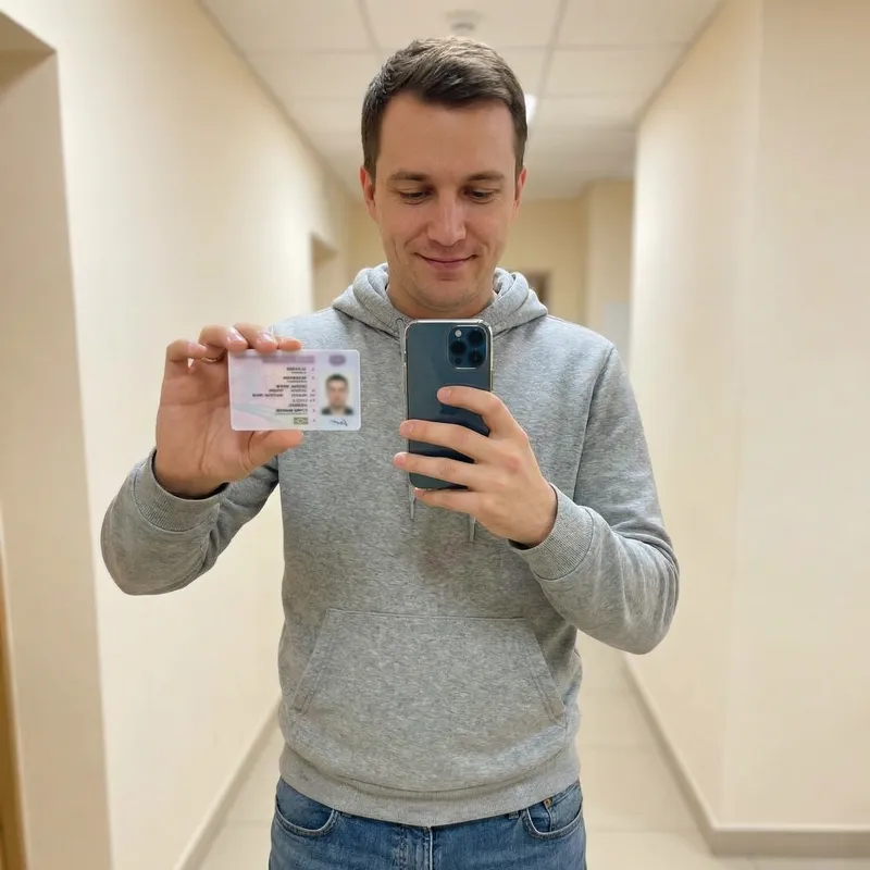 Capturing a Selfie with ID - Modern Photography