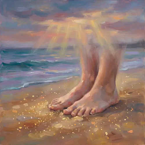 Twilight Beach Serenity: A Divine Oasis