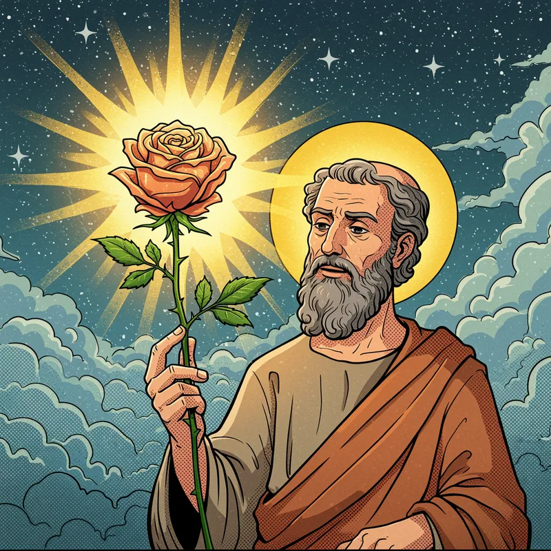 St. Paul Transformed: Thorn to Rose Cartoon