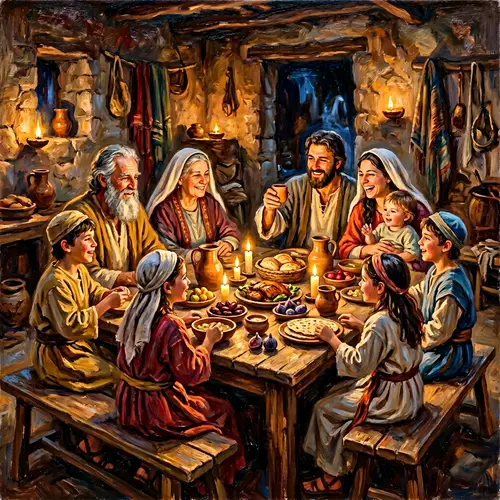 Celebrating Exodus: A Multigenerational Family Meal