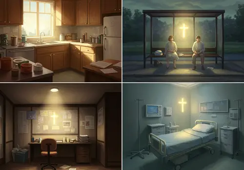 Divine Glimpse in Everyday Life: Ethereal Impressions