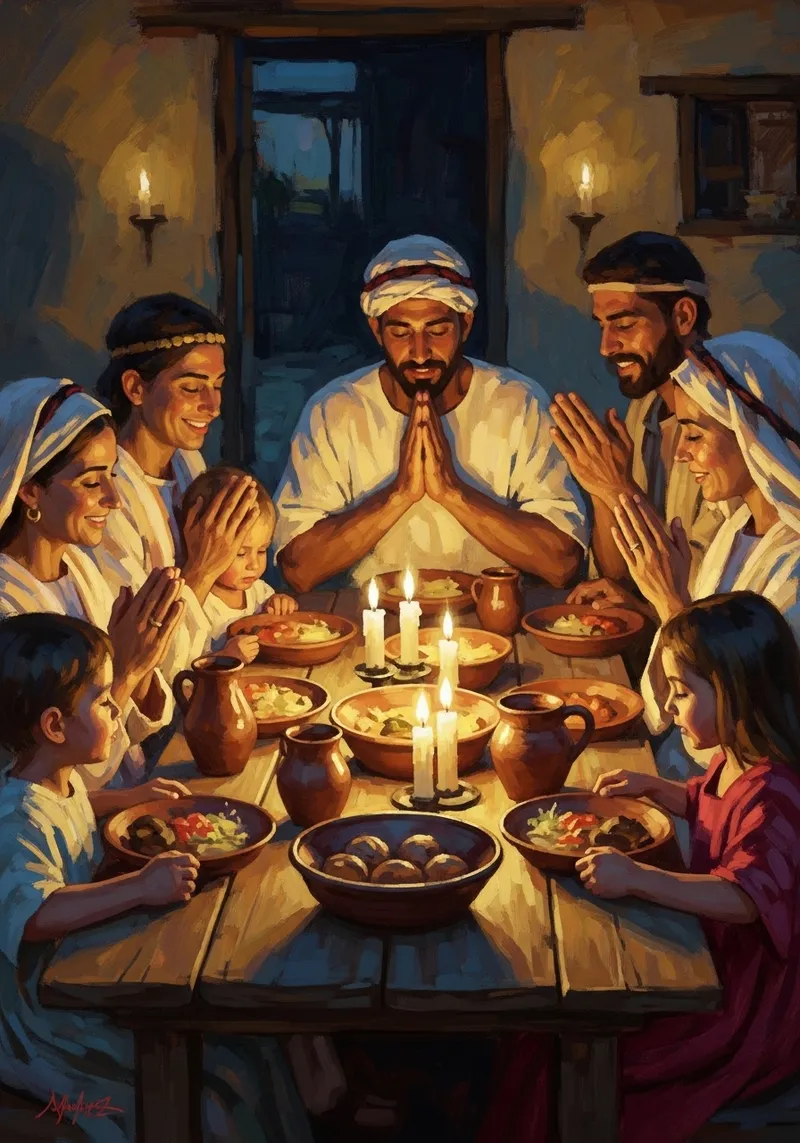 Celebrating Exodus: A Multigenerational Family Meal
