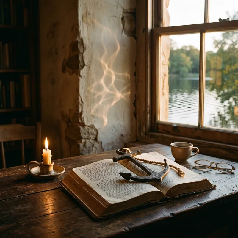 Anchor in God's Word: Embracing Solace in Life's Ebb Anchor in God's Word: Embracing Solace in Life's Ebb