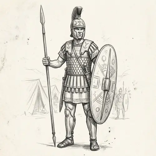 Carthaginian Soldier of Second Punic War Era: Military Gear & Weapons