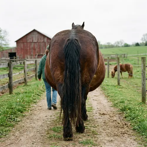 Colossal Obese Horse w/ Unusual Silhouette