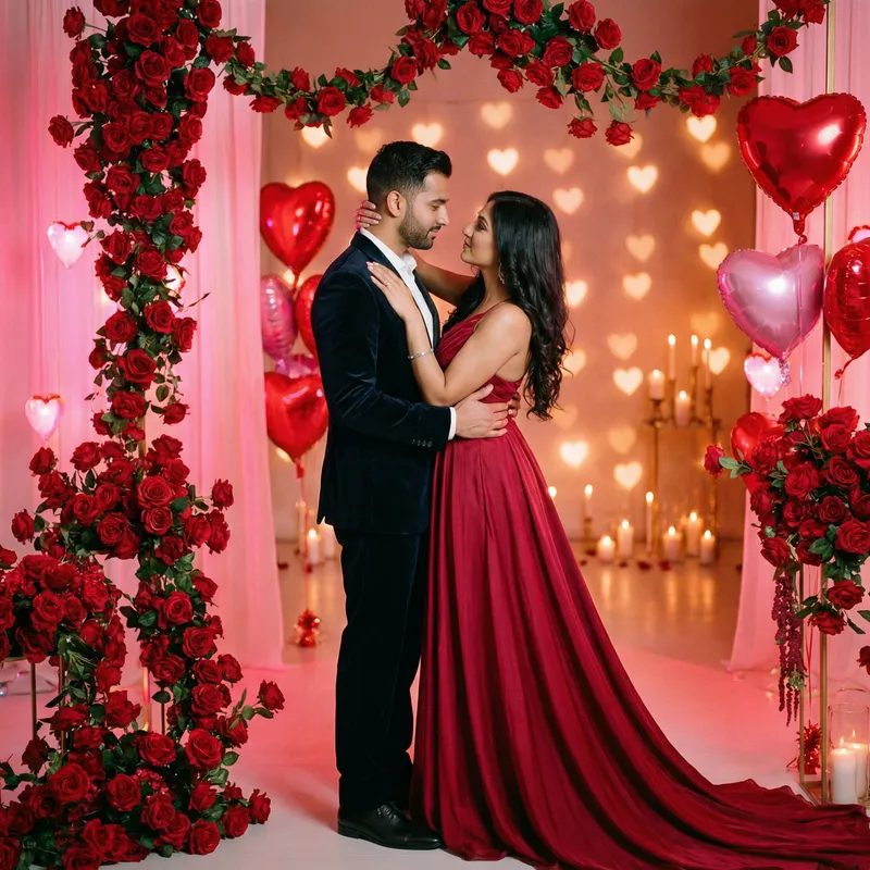 Romantic Valentine's Day Portrait Ideas Romantic Valentine's Day Portrait Ideas