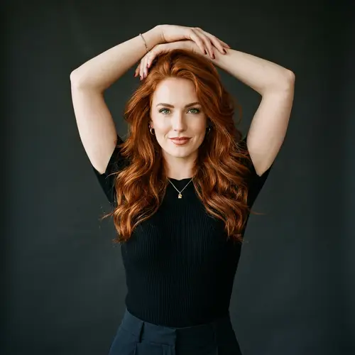 Empowered Red-Haired Woman Portrait