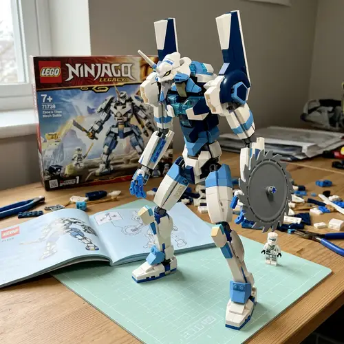 Build Your Eva from Anime Evangelion with Set 71738