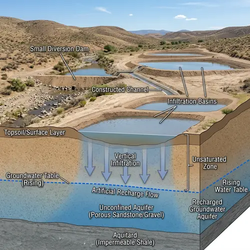 Artificial Recharge: Enhancing Water Supply Through Directed Flow