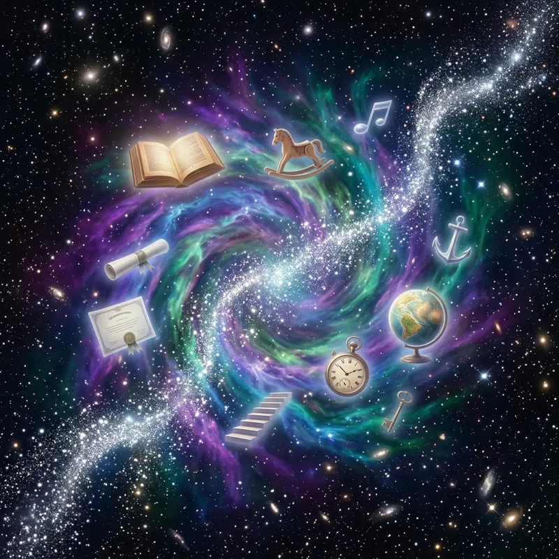 Subconscious Mind Nebula: A Tranquil Visual Story