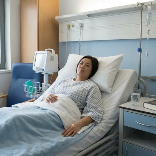 Me in a Hospital Bed