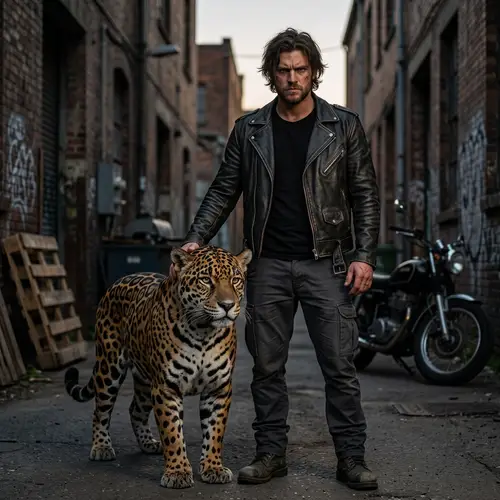 Deimos Blackwood: Ruthless Gang Leader with Jaguars