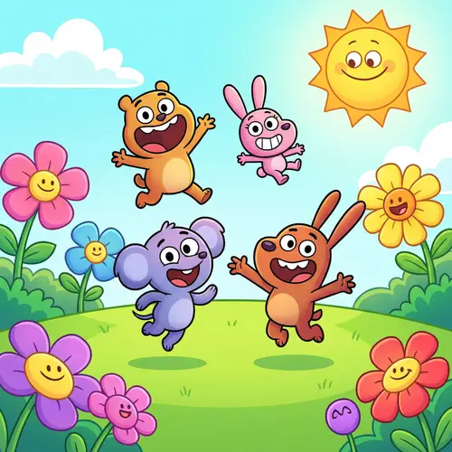 Playful Cartoon Illustration for Animation & Storyboarding