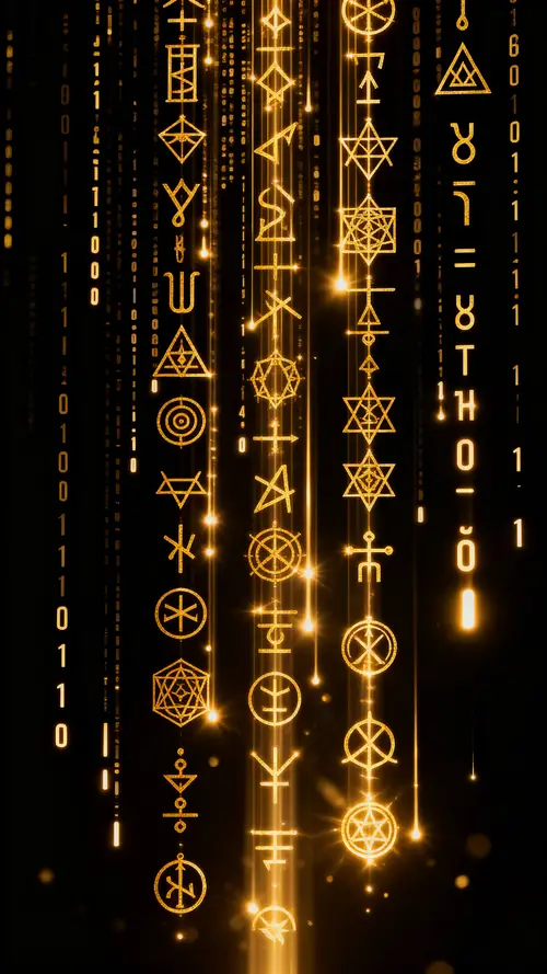 Matrix-Inspired Instagram Story Background