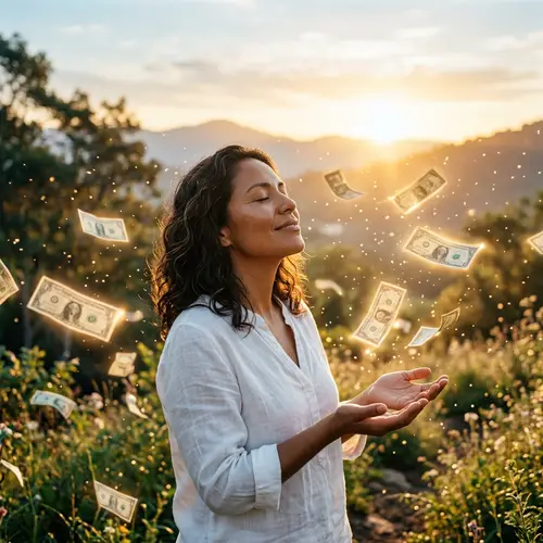 Divine Flow: Abundance and Peaceful Serenity