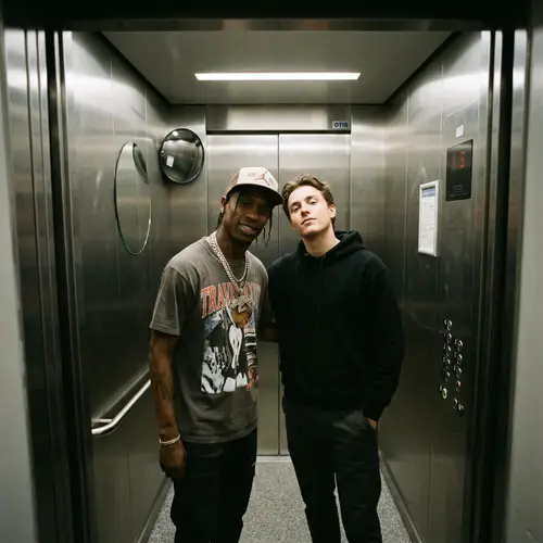 You and Travis Scott in an Elevator Photo