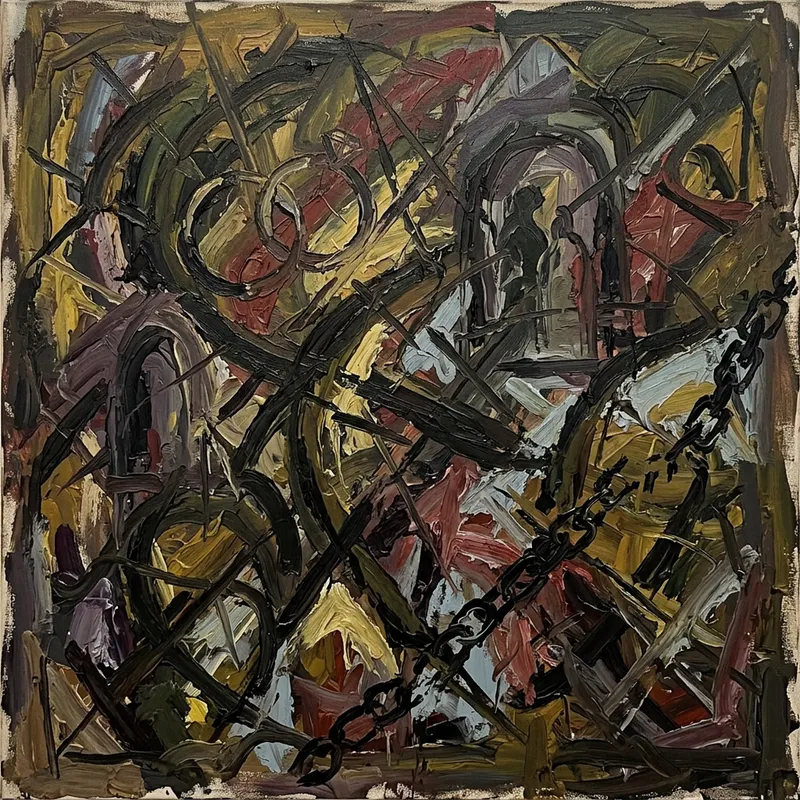 Unleash the Abstract Expressionist Masterpiece of Gamophobia