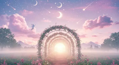 Whimsical Pastel Wallpaper for Mac