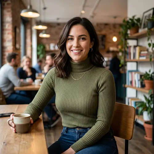 Beautiful Woman with Super Big Breasts