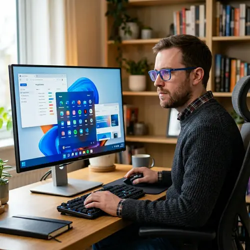 Modern User Interface with Sleek Layouts and Vibrant Colors