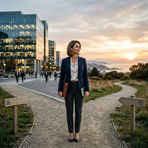 Executive at Crossroads: Past vs Future