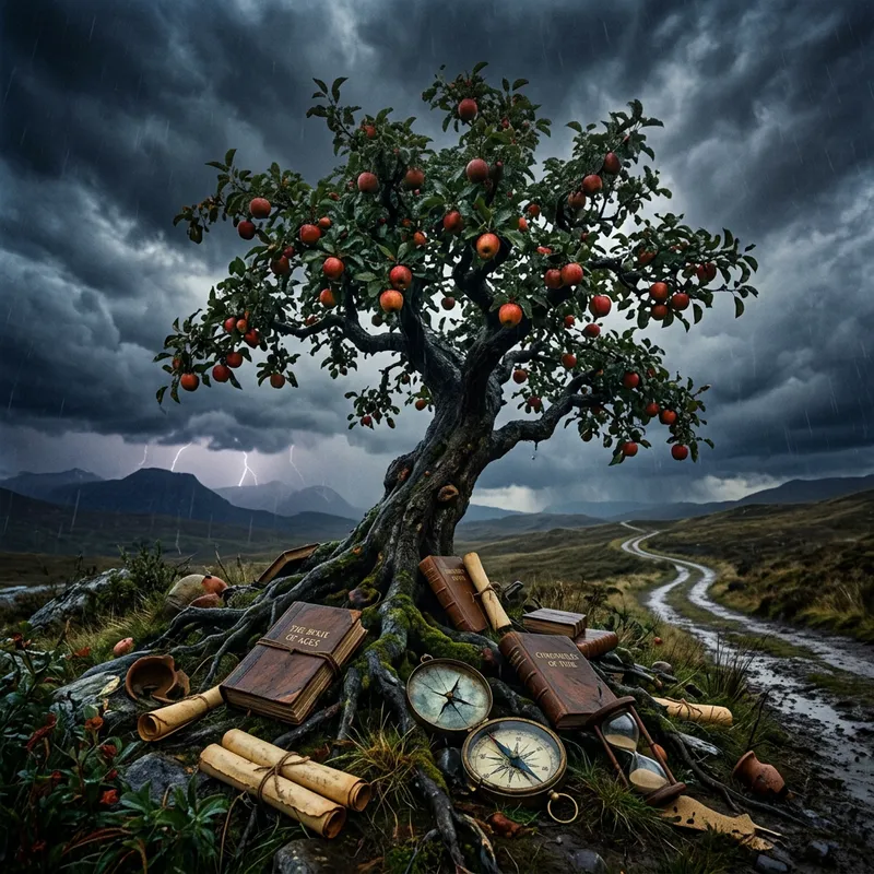 Symbolic Visual Journey: Nature and Wisdom Unveiled Symbolic Visual Journey: Nature and Wisdom Unveiled