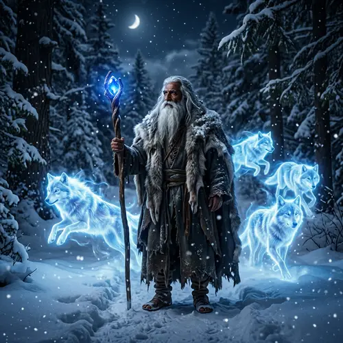 Wolf Wizard: A Mystical Journey Through Magic