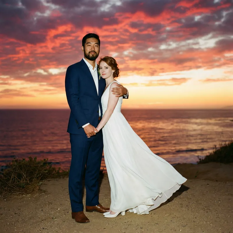 Couple Photo: Romantic Sunset Moments