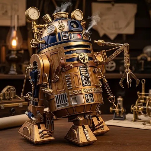 Steampunk Style R2D2: Unique Design Inspiration