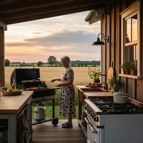 Stylish Outdoor Kitchen Ideas