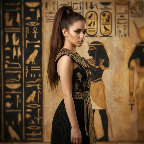 Striking Egyptian Fashion Portraits