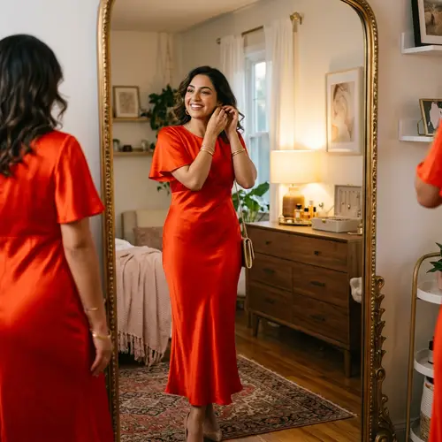 Stunning Red Dress for a Perfect Date
