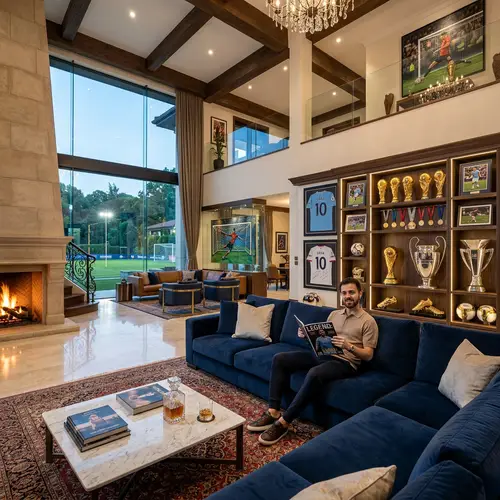 Luxurious Mansion for Soccer Players