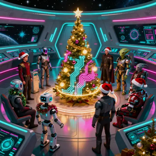 Techno Christmas: AI Meets Holiday Cheer