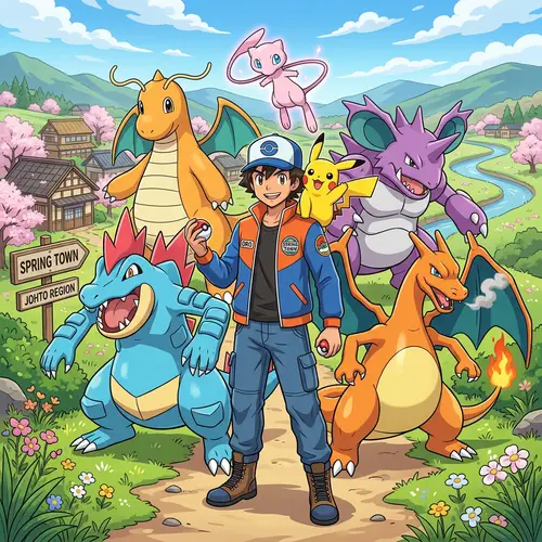 Oro: Pokémon Trainer from Johto with Elite Team