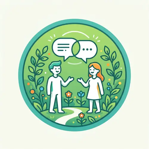 Social Garden Icon Design for Communication