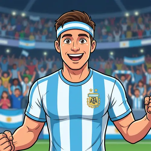 Vibrant Portugal Jersey Portrait