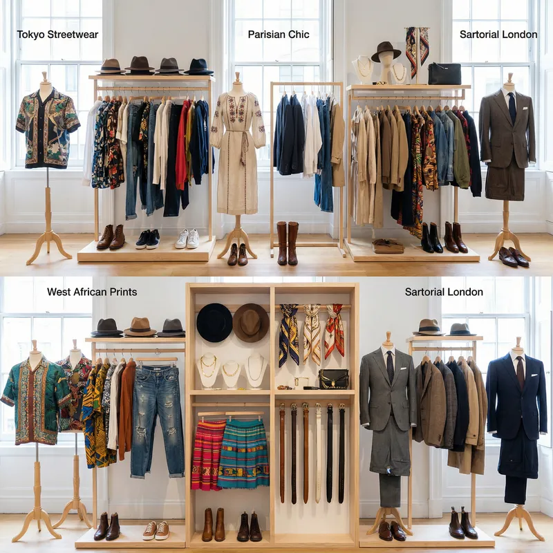 Fashion Clothes & Accessories - Diverse Global Styles