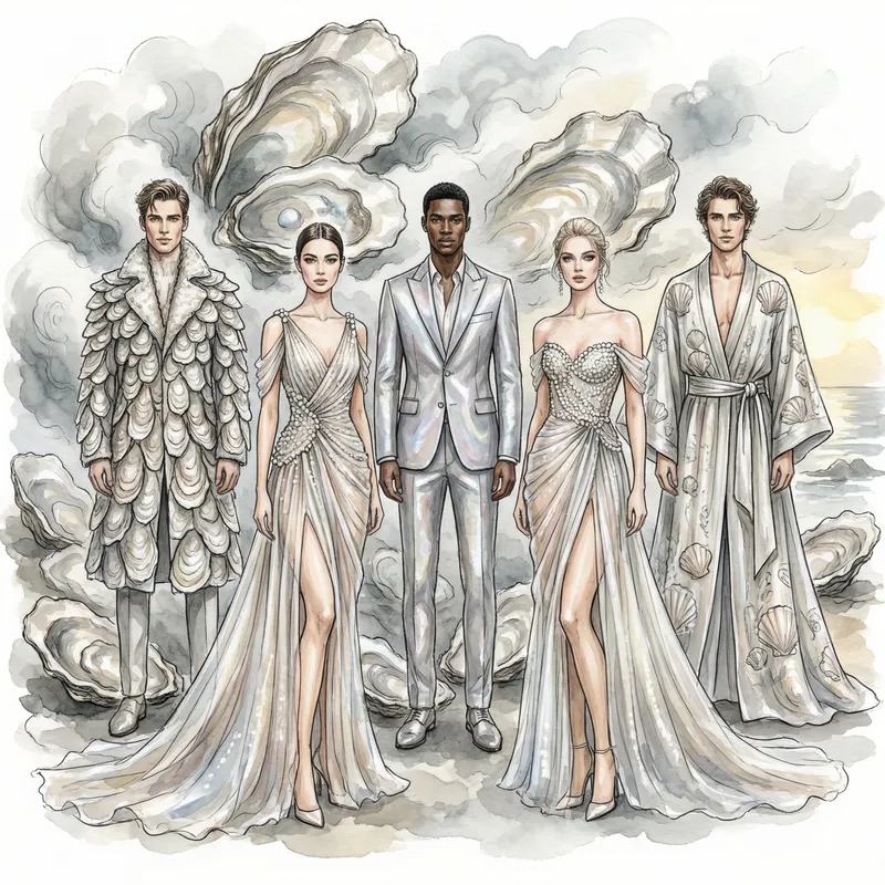 Minimalist Fashion: Oyster Shells & Misty Clouds Minimalist Fashion: Oyster Shells & Misty Clouds