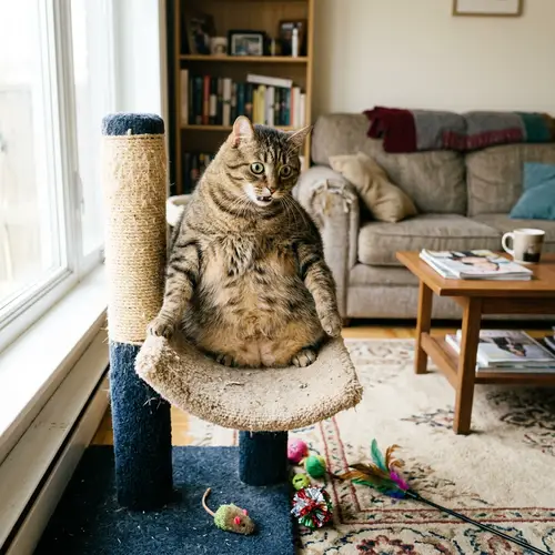 Surprised Cat's Unexpected Transformation - Funny & Cute Moment
