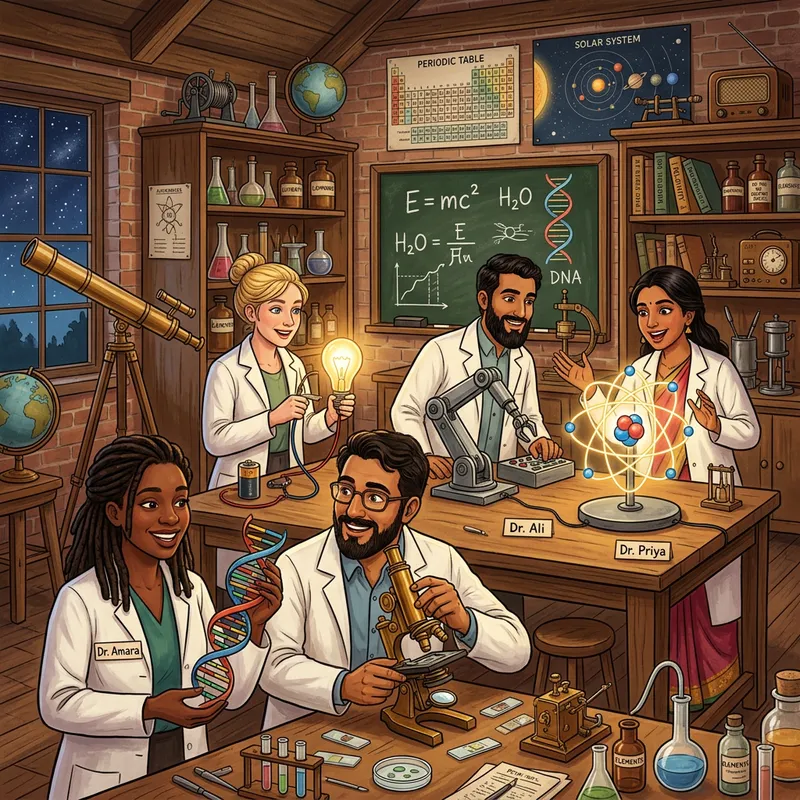 Diverse Scientists & Inventions: A Multicultural Scientific Journey
