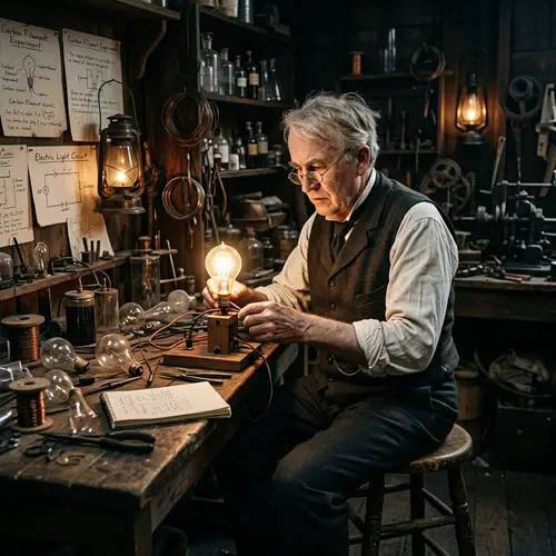 Invention of the Light Bulb: Historical Portrait