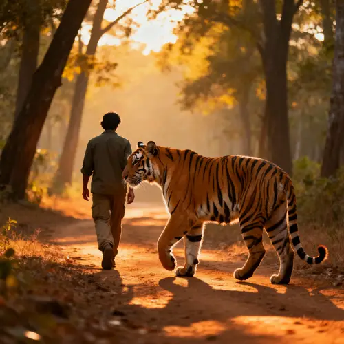 Walking with a Tiger Experience