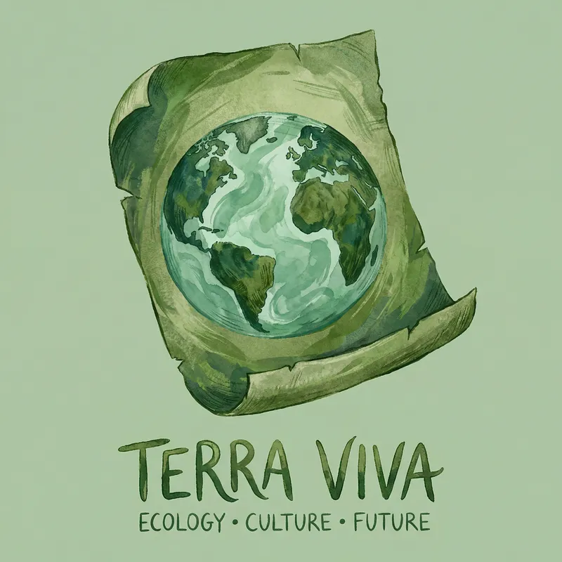 Green Document Cover for Eco Magazine Green Document Cover for Eco Magazine