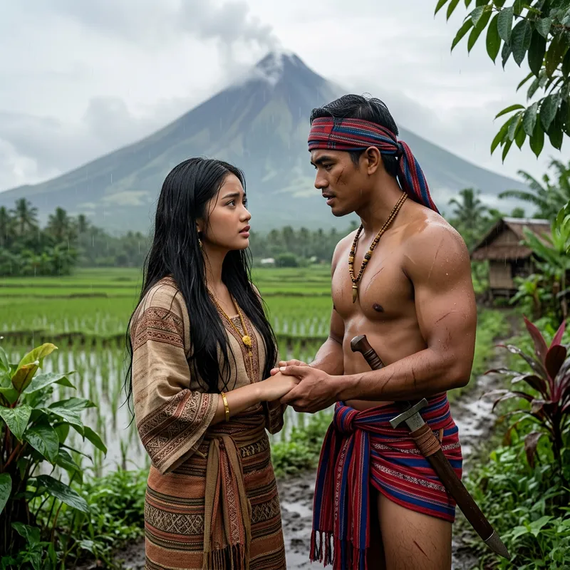 Filipino Folklore: Daragang Magayon and Panganoron's Love Story