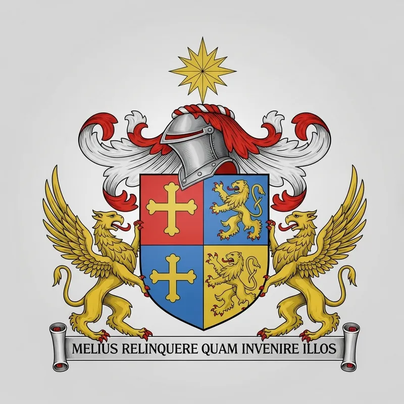 Custom Heraldic Coat of Arms Design