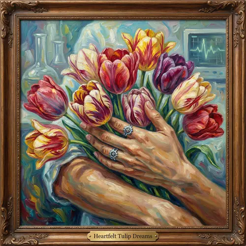 Heartfelt Tulip Dreams: Vibrant Bouquet of Love and Compassion