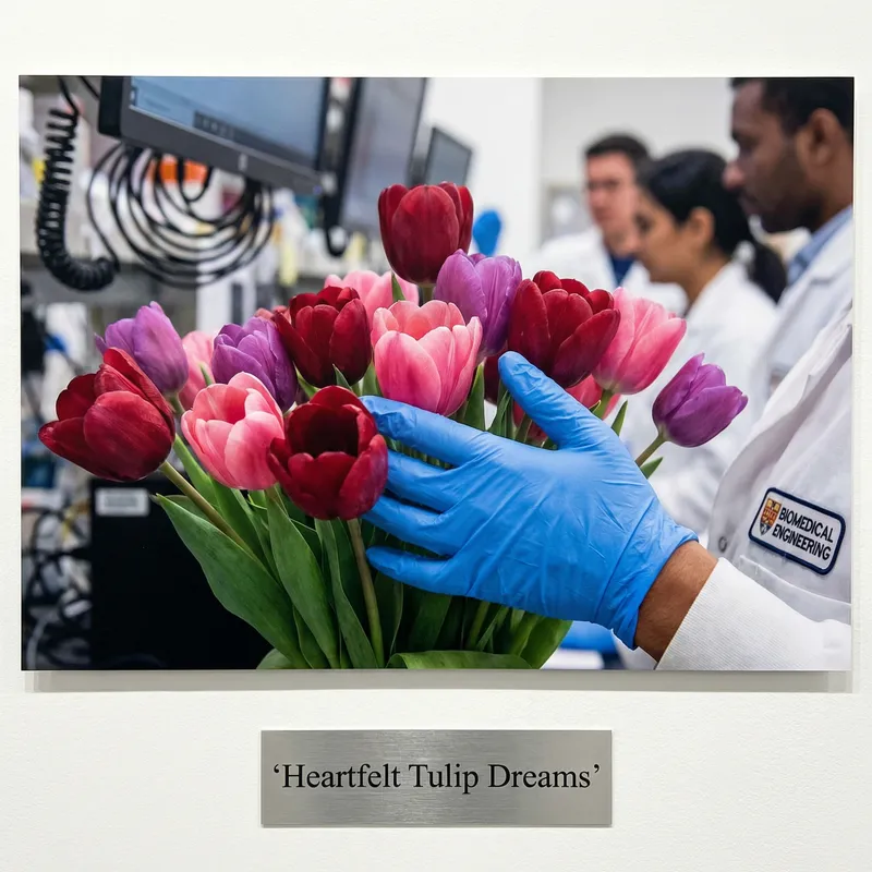 Heartfelt Tulip Dreams - A Symbol of Love and Healthcare Innovation