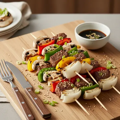 Realistic Cooking Image with Cutlery for Recipes